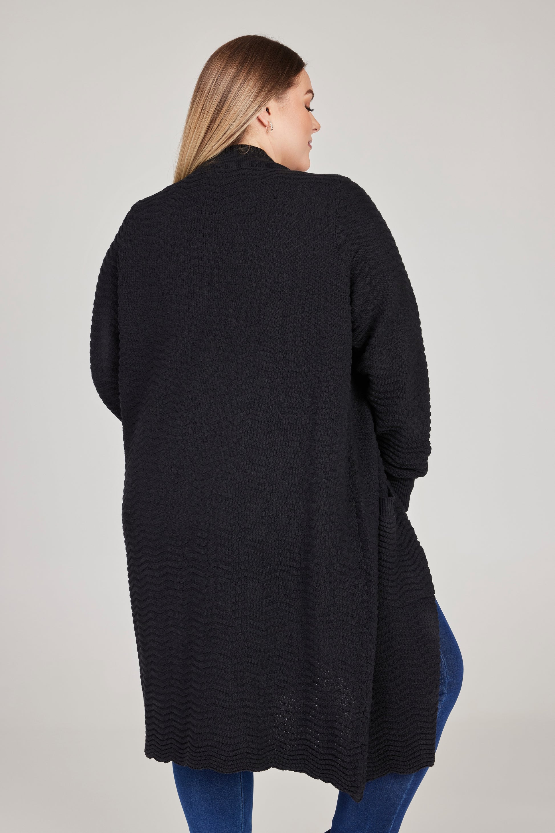 OXLong Knitted Cardigan