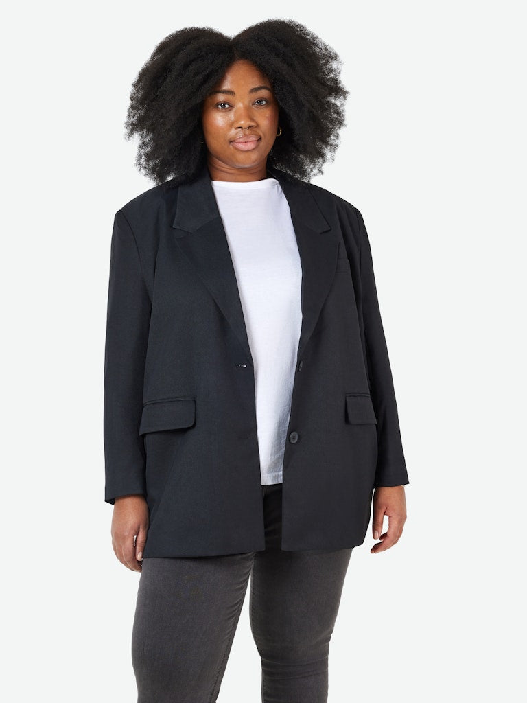 Noisy May Damen Blazer Nmmilla - Oversize Blazer Mit Gepolsterten Schultern
