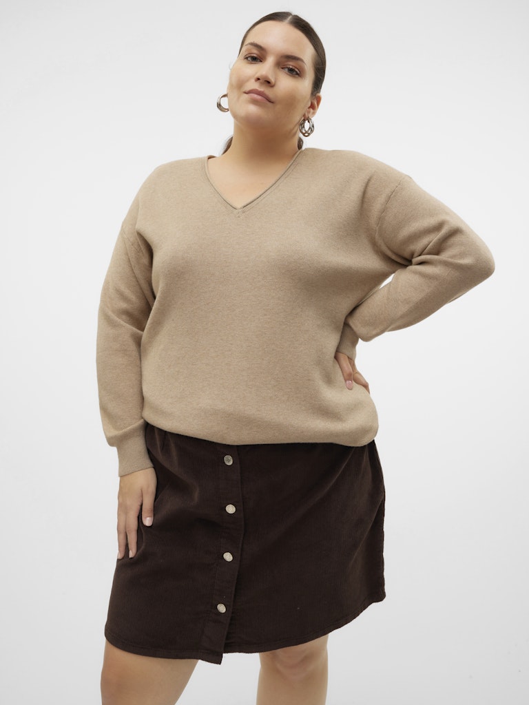 VMCGOLD ROLL LS LANG V-HALS PULLOVER – Pluspige