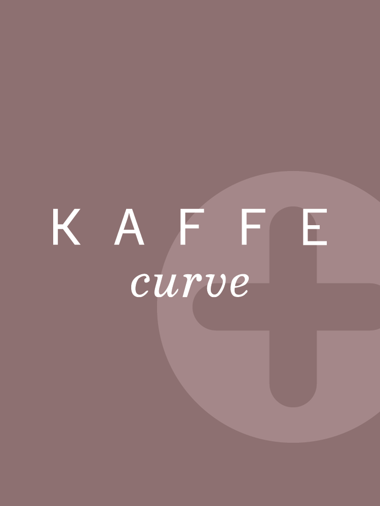 Kaffe Curve-Pluspige