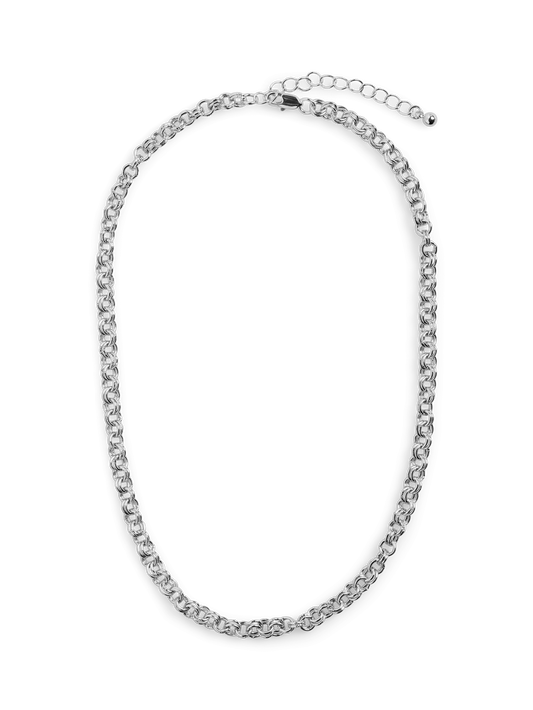 PcRebecca - Sølvbelagt Halskæde