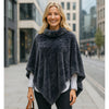 Fake Fur Poncho