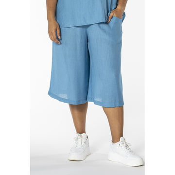 StKatrine - Shorts med brede ben