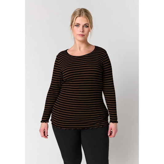 SgRib - Stripet Bluse - NOOS