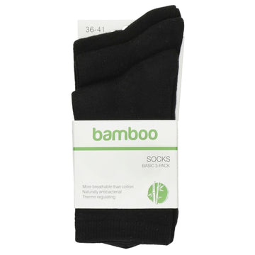 3-pak sneakerssokker i bambus