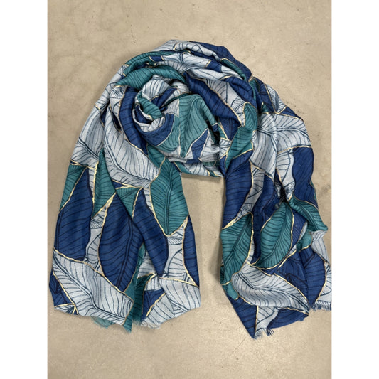 Tørklæde Med Blade