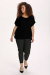 KCami Stanley - Bluse med Elastikbund