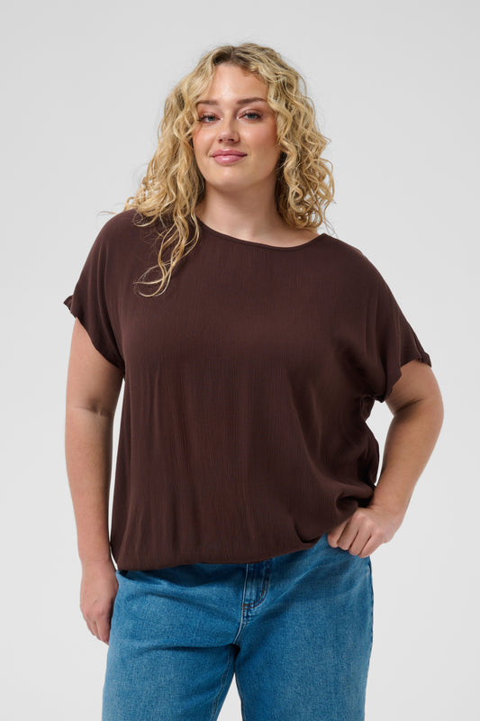 KCami Stanley - Bluse med elastikk nederst