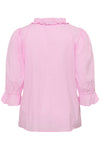 KCangli - Bluse med Anglaise Krave