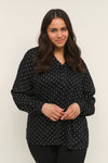 KCjoy - Bluse med Prikker