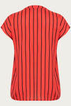 KCsida - Stribet Bluse