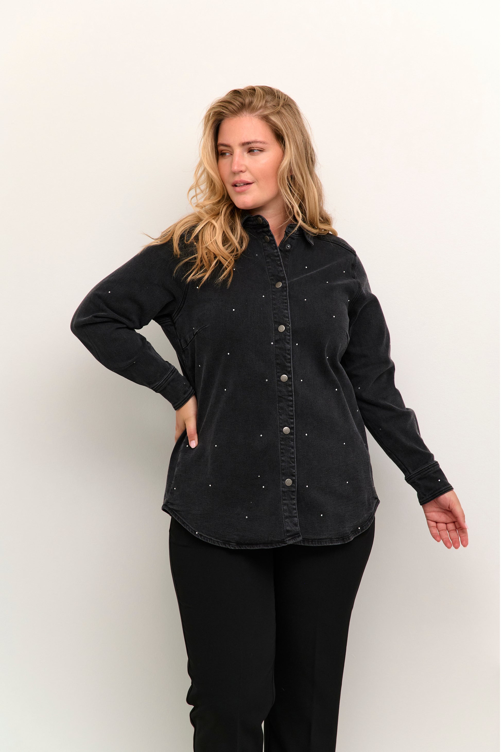 KCfalina Denim Shirt Jacket