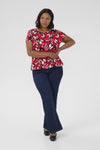 KCami Stanley Bluse med trykk