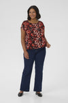 KCami Stanley Bluse med trykk