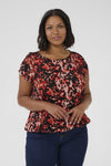 KCami Stanley Bluse med trykk