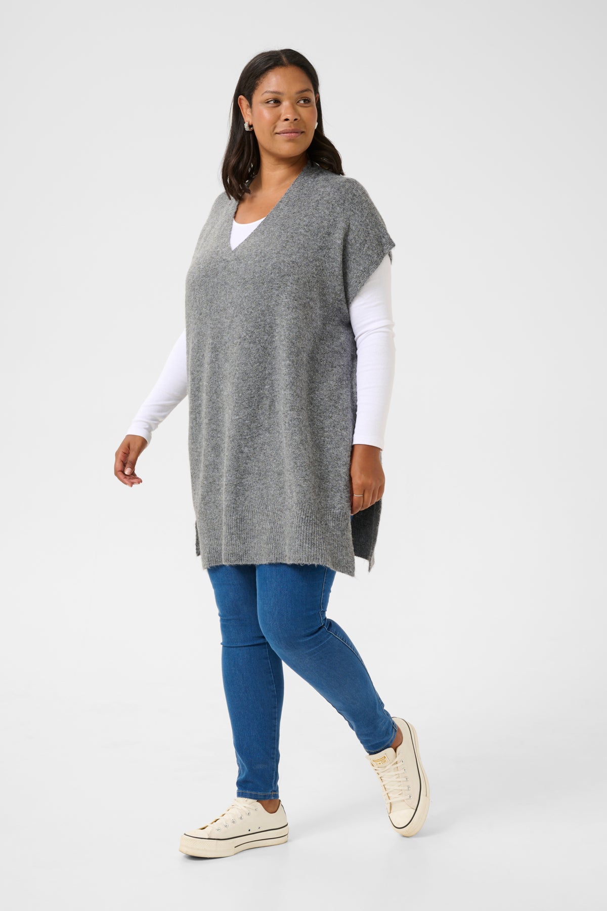 KCannett Knit Poncho