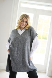 KCannett Knit Poncho