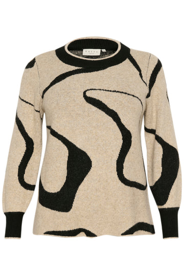 KCvilma - Mønstret Pullover