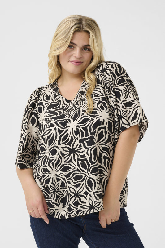 KChaliah - Kortærmet Bluse