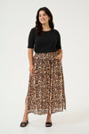 KCedina Ami Skirt  - Leopard Nederdel