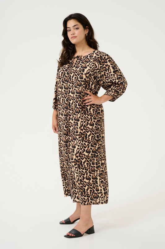KCperla - Leopard Kjole