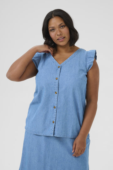 KClouisa - Chambray Top