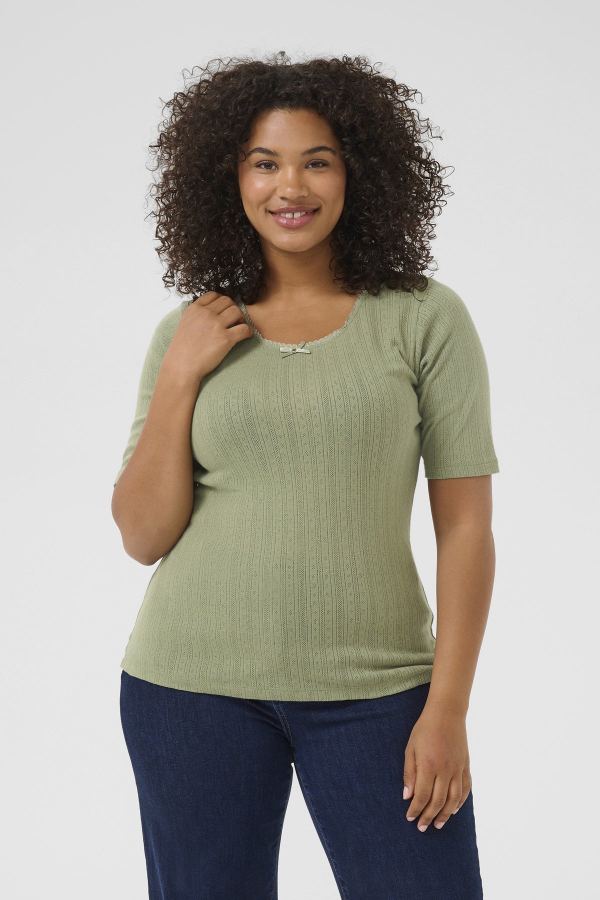 Kaffe Curve t-skjorte