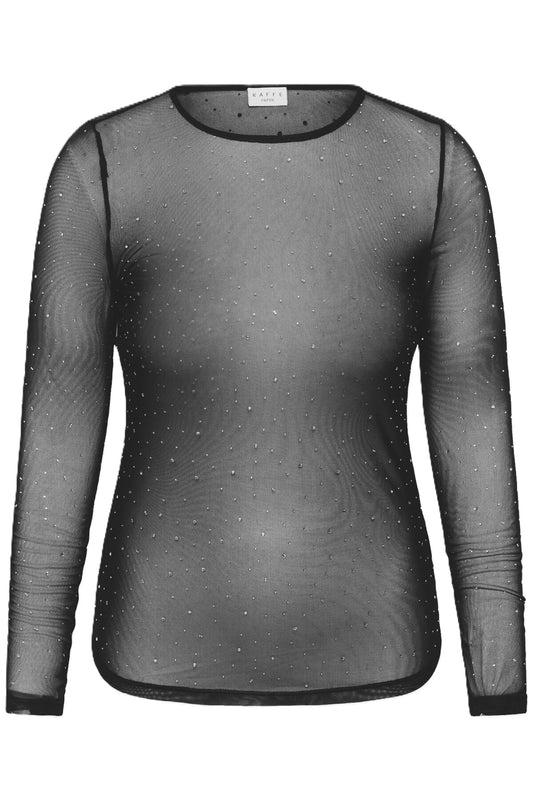 KCtina - T-skjorte med perler