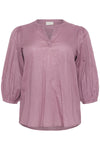KCluisa - Bluse med 3/4 ermer