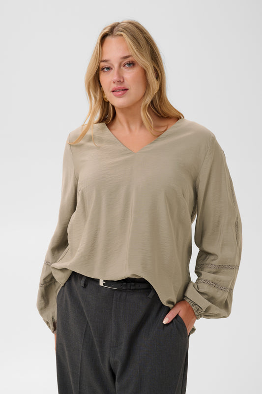KCtine - V-hals Bluse