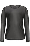 KCmira - Mesh Bluse med Nitter