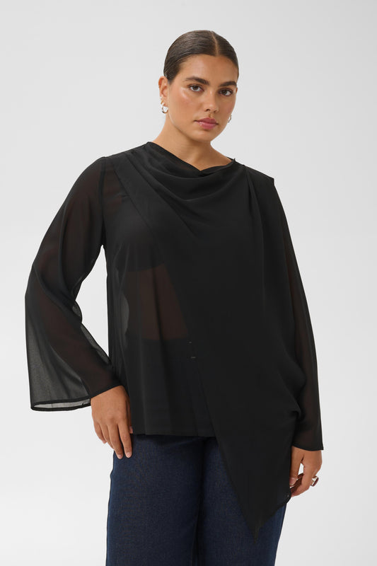 KCeliana - Asymmetrisk Bluse