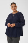 KCeliana - Plisseret Bluse