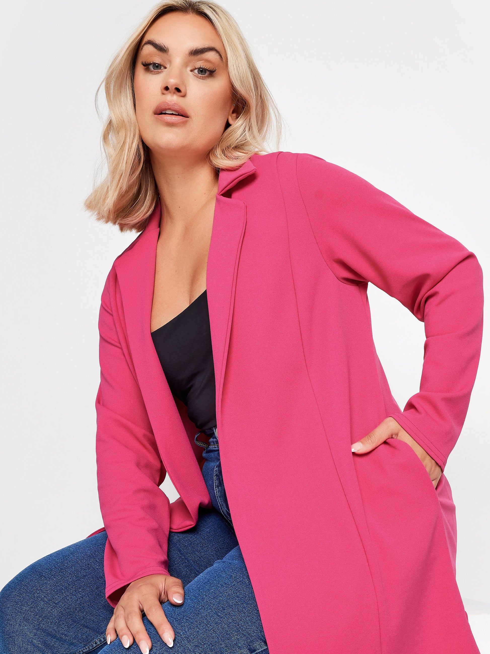 HOT PINK BLAZER