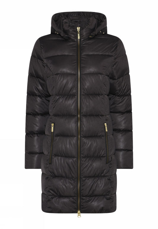 Et2-Way Stretch - Brun Jakke med Aftagelig Pels i Hætten