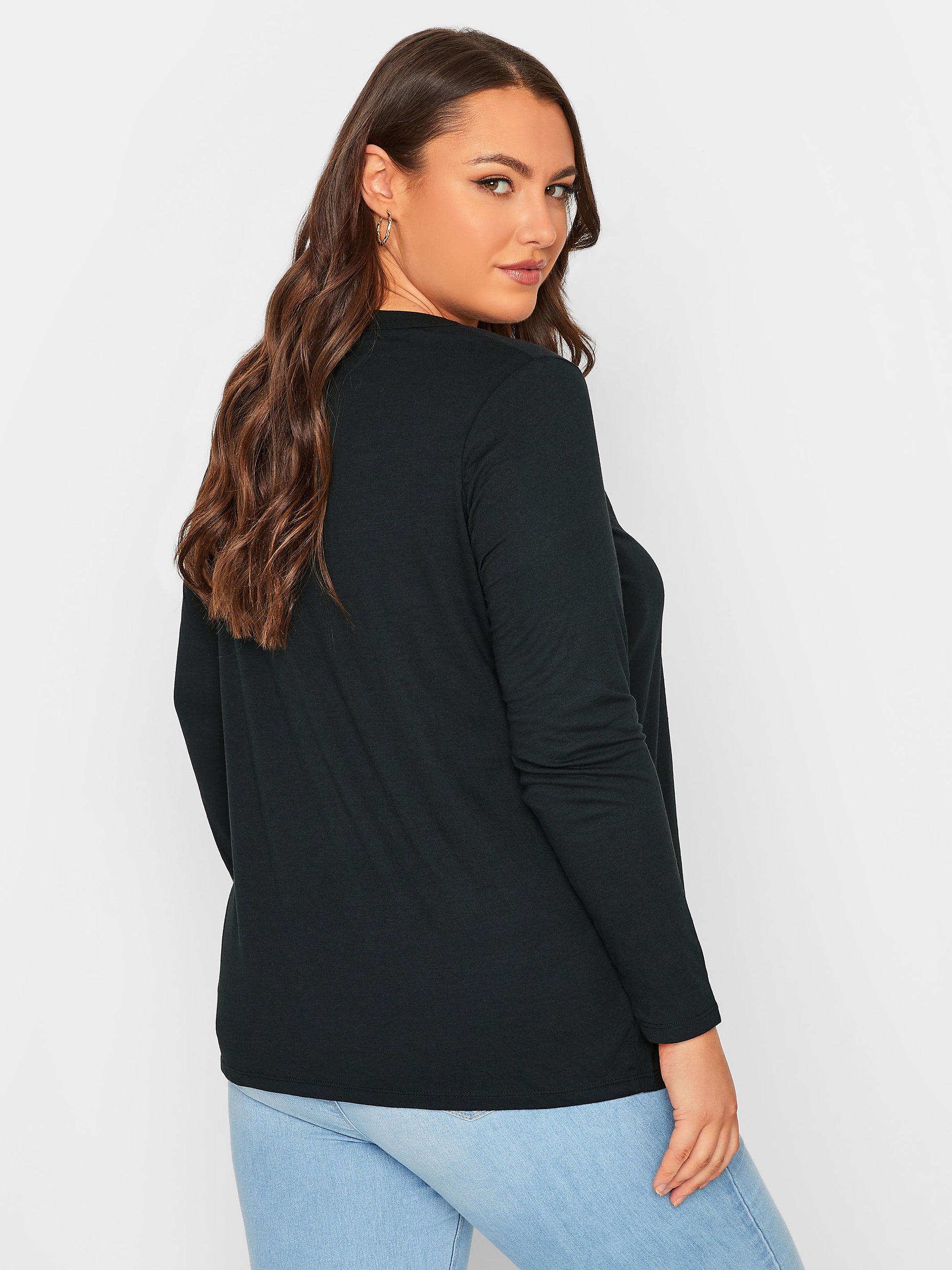 YoCore Basic Ls Scoop Neck T-Shirt