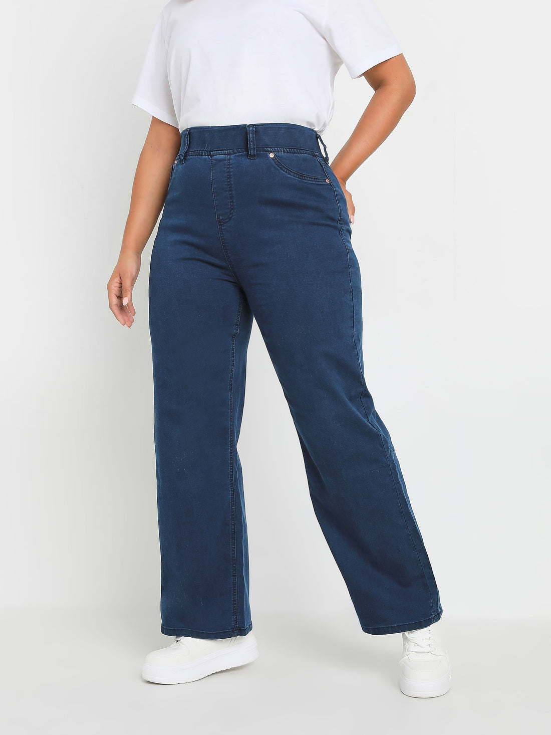 YoWide Leg Jegging Blue