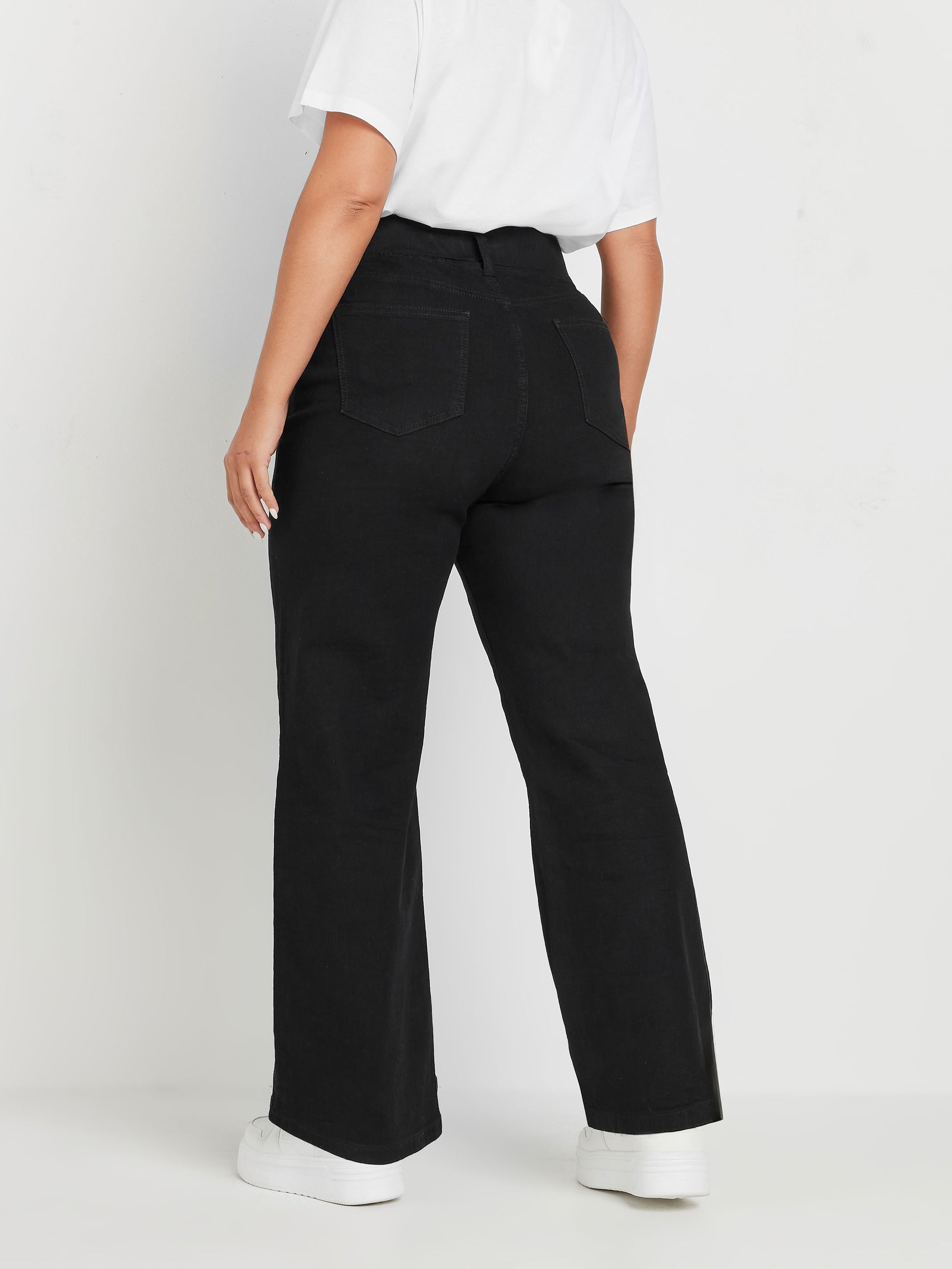 YoWide Leg Jegging Black