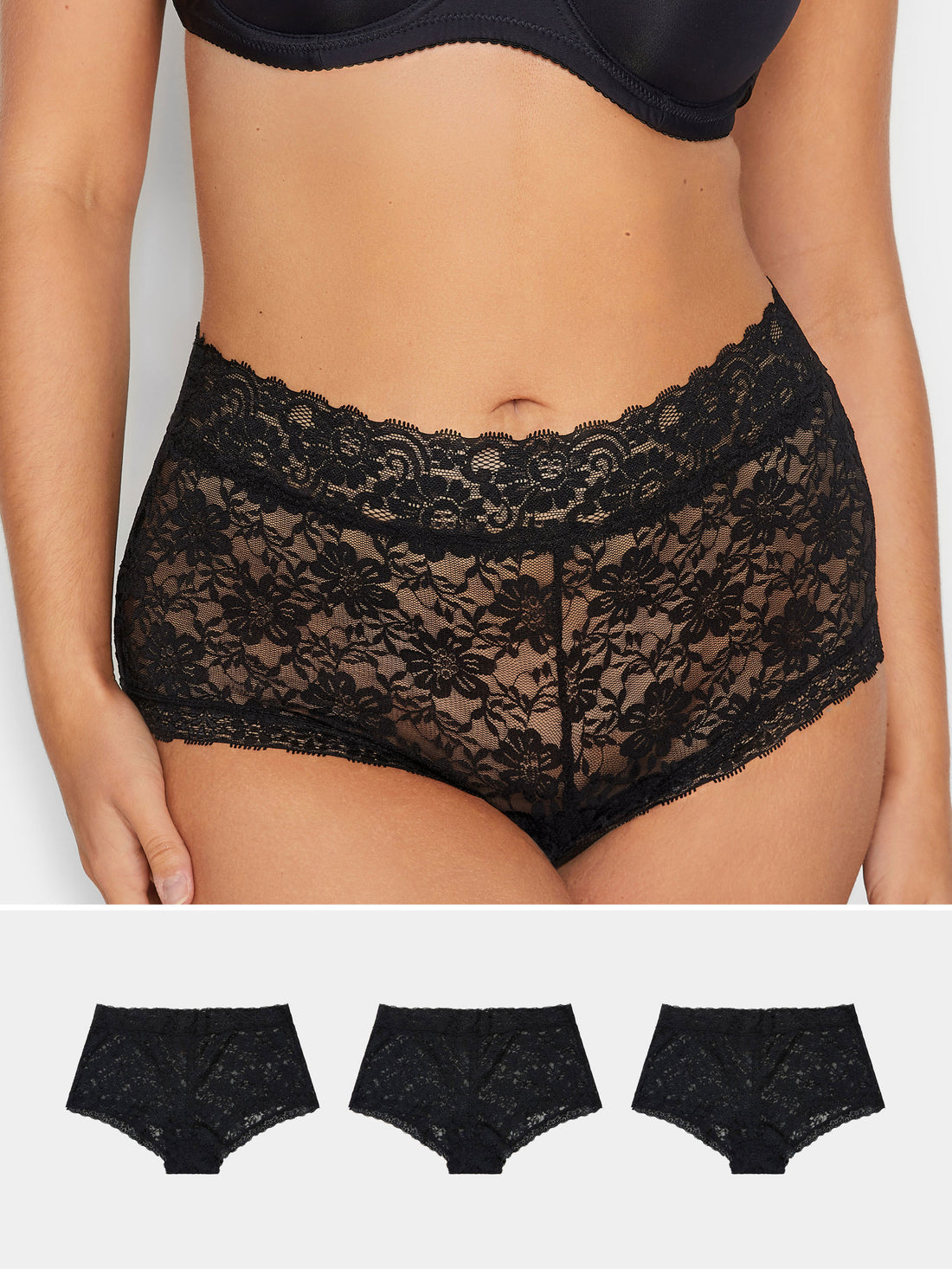 Yo3 Pack Lace Short