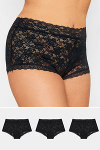 Yo3 Pack Lace Short