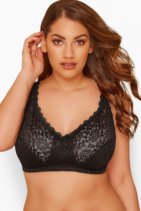 YoHi Shine Lace Non-Padded Non Wired Bra