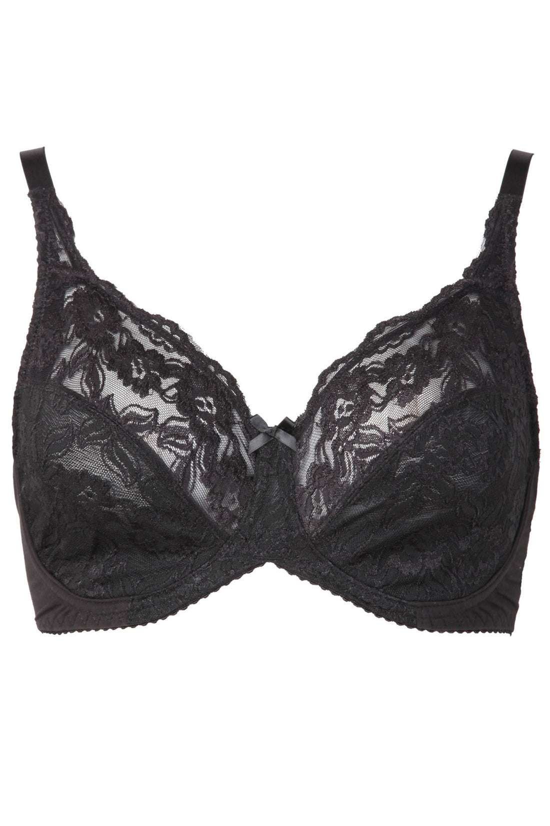 YoStretch Lace Uw Bra Black