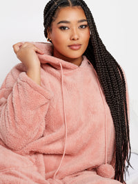 YoPOM POM POCKET SNUGGLE HOODIE