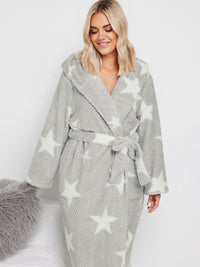 YoSTAR HONEYCOMB HOODED ROBE