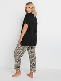 YoWEEKEND VIBES WIDE LEG PJ SET