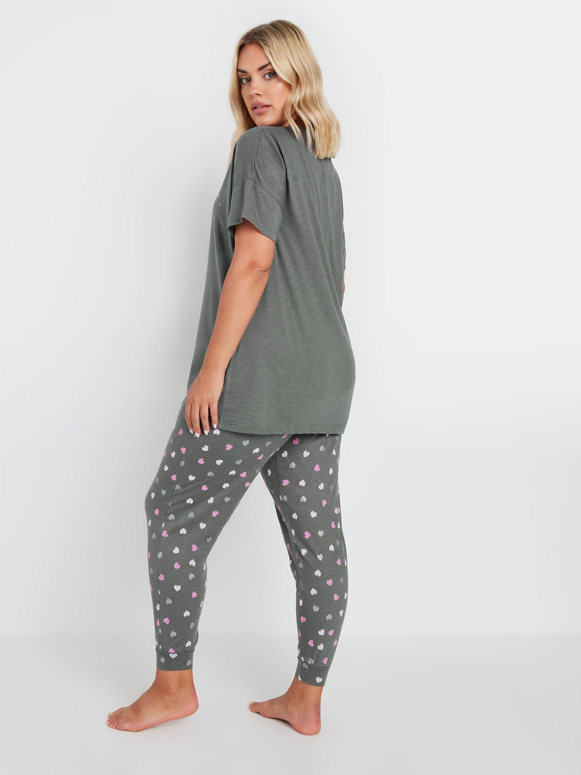 YoREADY SET GLOW CUFFED PJ SET