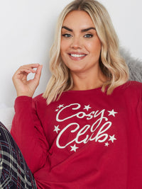 YoCOSY CLUB LS WIDE LEG PJ SET