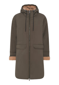 EtTeddy Mix Parka Coat