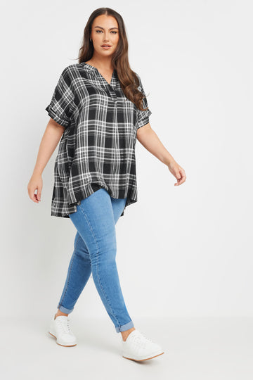 YoOver Head Check - Ternet Bluse