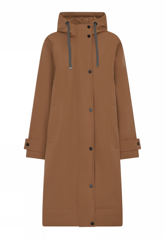 Etage - Magic Rain Coat w. Tapeseam - Camel